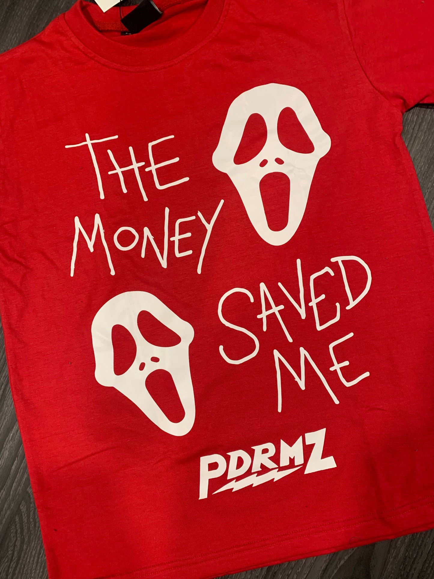 “The Money Saved Me” Red Tee