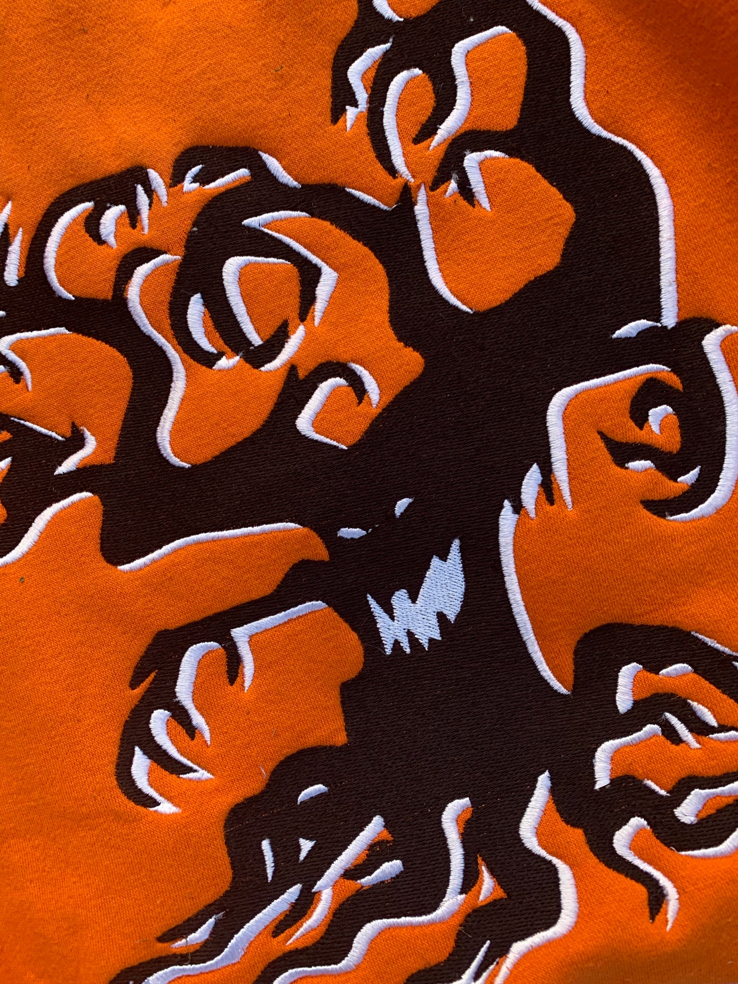 *FINAL RESTOCK* “The Money Saved Me” Orange Full-Zip Hoodie