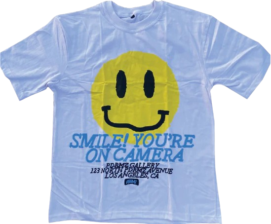 “Smile You’re On Camera” Heavyweight Tee