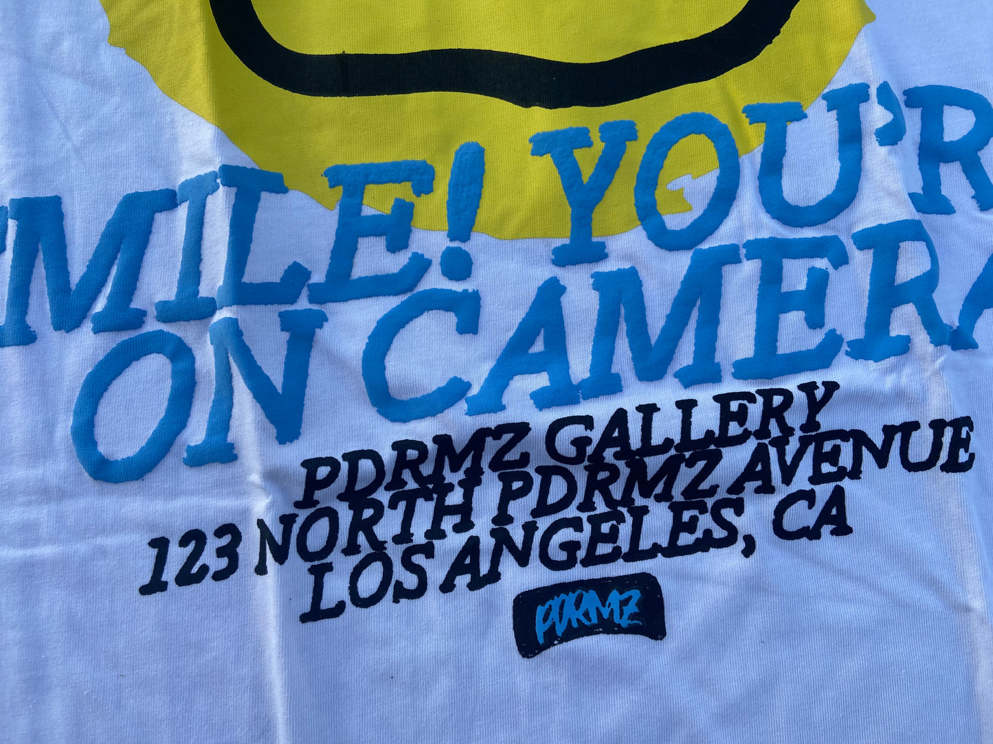 “Smile You’re On Camera” Heavyweight Tee