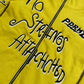 "No Strings Attached" Yellow Full Zip Hoodie