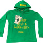 “Whats Real & What's Fake” Green Pullover Hoodie