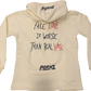 “What's Real & What's Fake” Cream Hoodie