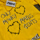 “Only Money Makes Cents” Yellow Pullover Hoodie