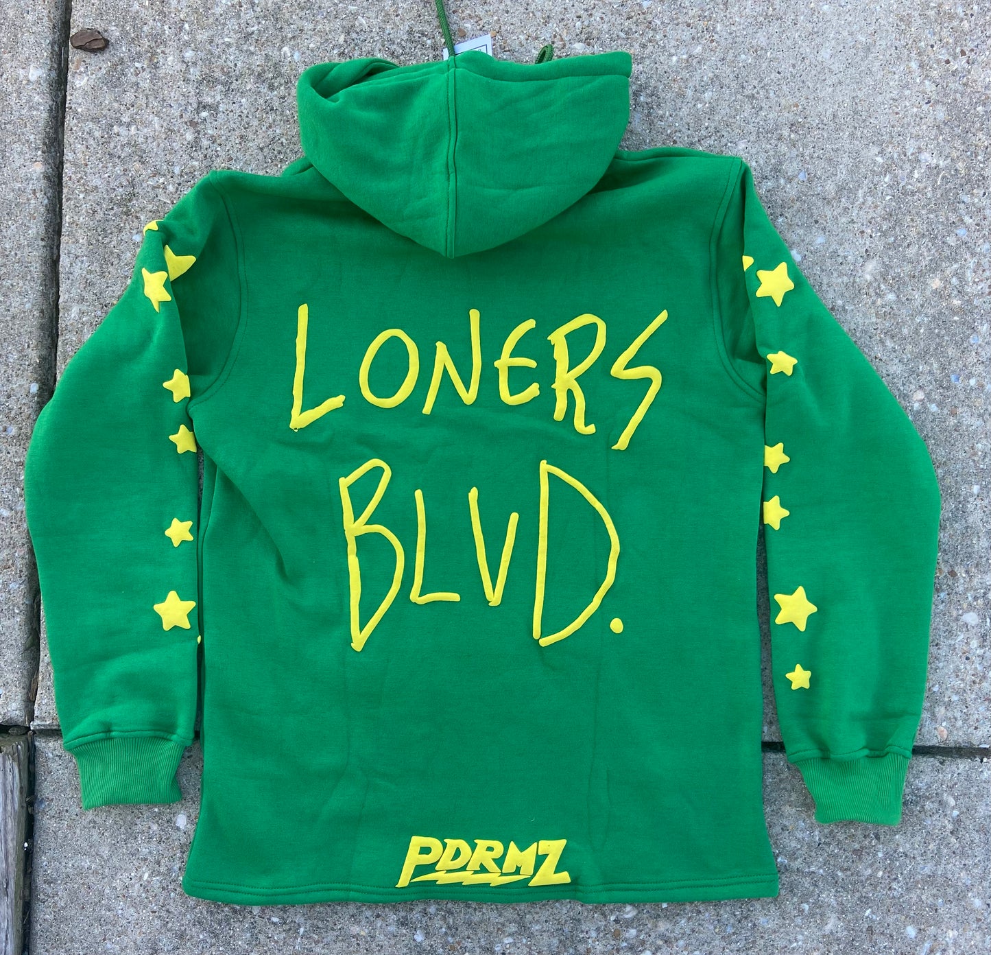 “Broken Hearts Gallery” Green Pullover Hoodie