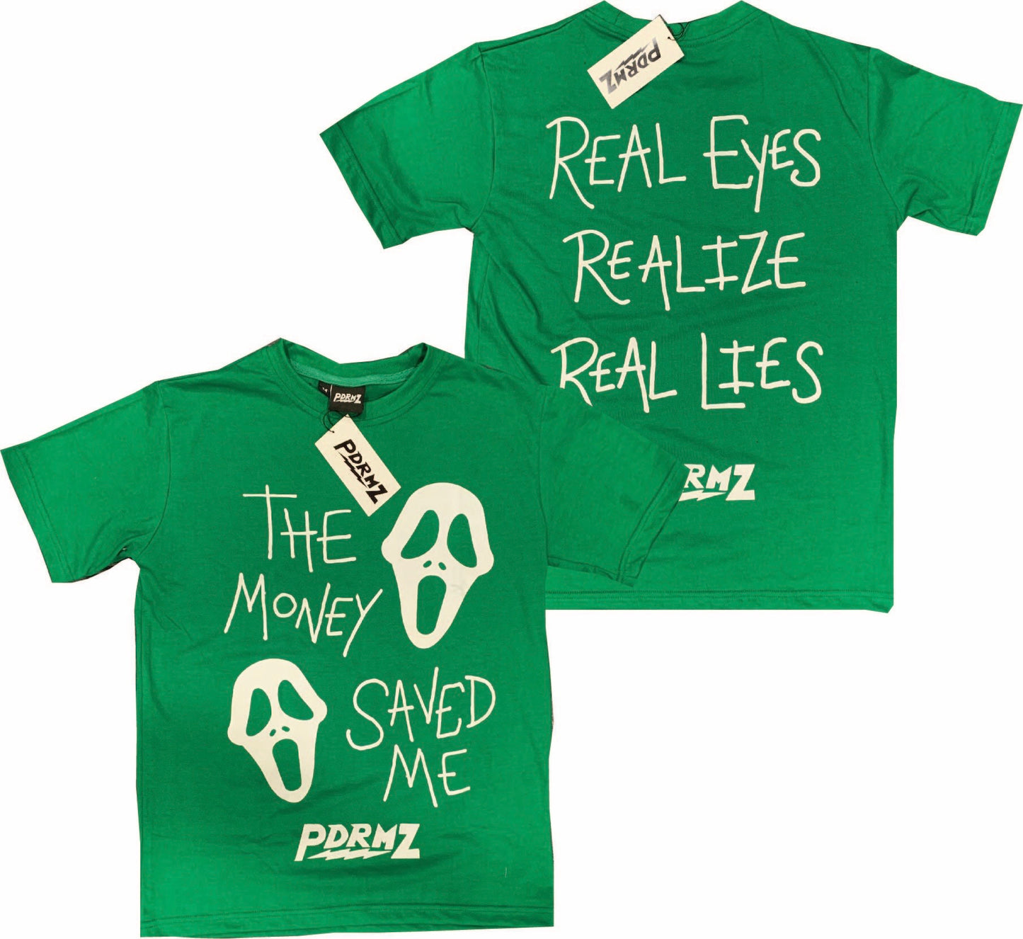 “The Money Saved Me” Green Tee