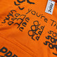 "Same Old Song" Orange Pullover Hoodie