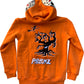 *FINAL RESTOCK* “The Money Saved Me” Orange Full-Zip Hoodie