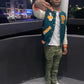 "Only Money Makes Cents" Two-Tone Varsity Jacket