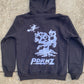 *FINAL RESTOCK* “The Money Saved Me” Black Full-zip Hoodie