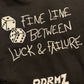 *FINAL RESTOCK* “Luck & Failure” Black Pullover Hoodie