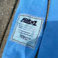 “Do Not Disturb” Baby Blue Patchwork Hoodie