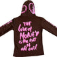 “No Emotions Here..." Brown Pullover Hoodie
