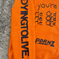 "Same Old Song" Orange Pullover Hoodie