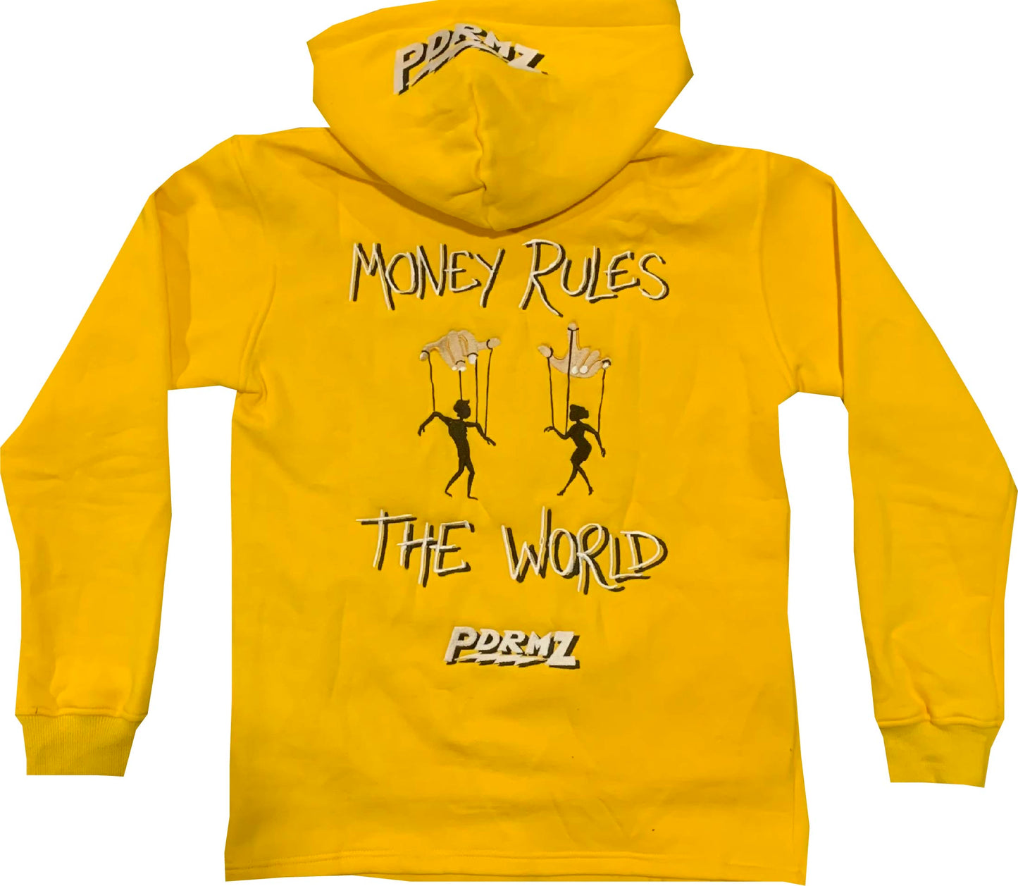 “Only Money Makes Cents” Yellow Pullover Hoodie