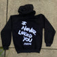 “I Never Liked You” Black Horned Full-Zip Hoodie