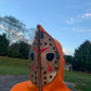 *FINAL RESTOCK* “The Money Saved Me” Orange Full-Zip Hoodie