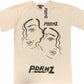 "Two Faced Love" White Tee