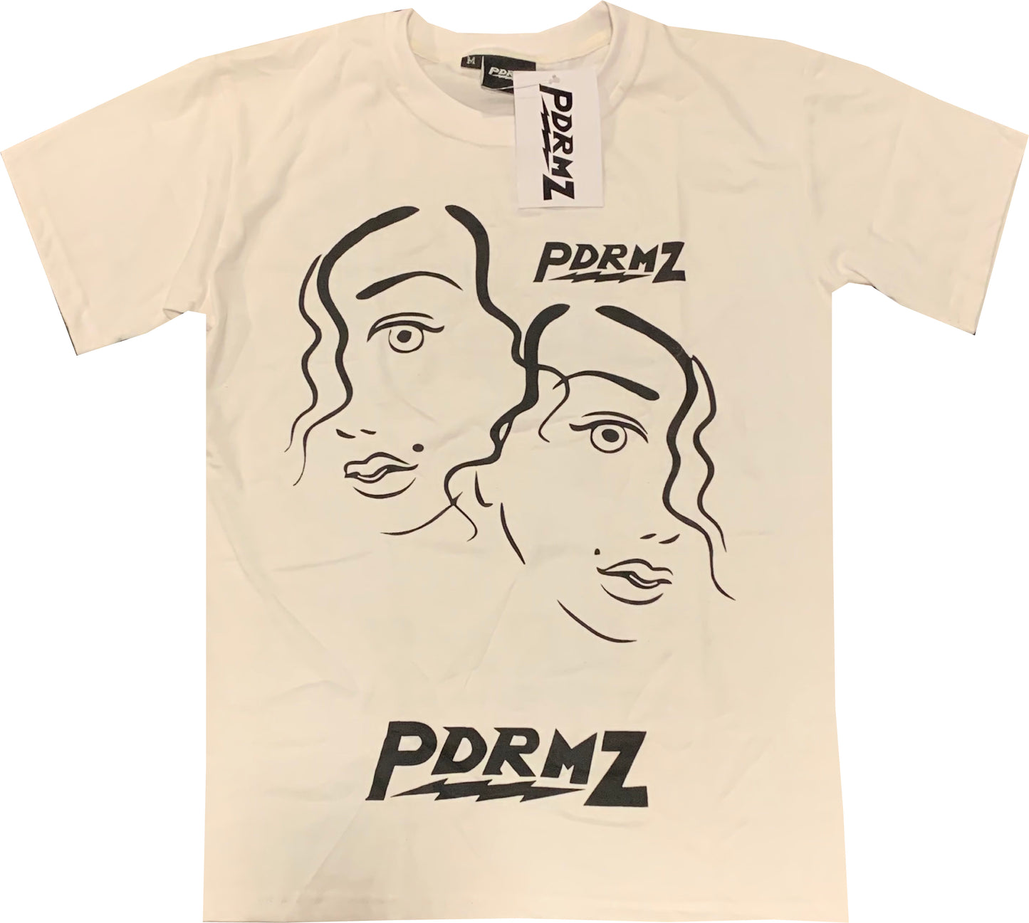 "Two Faced Love" White Tee